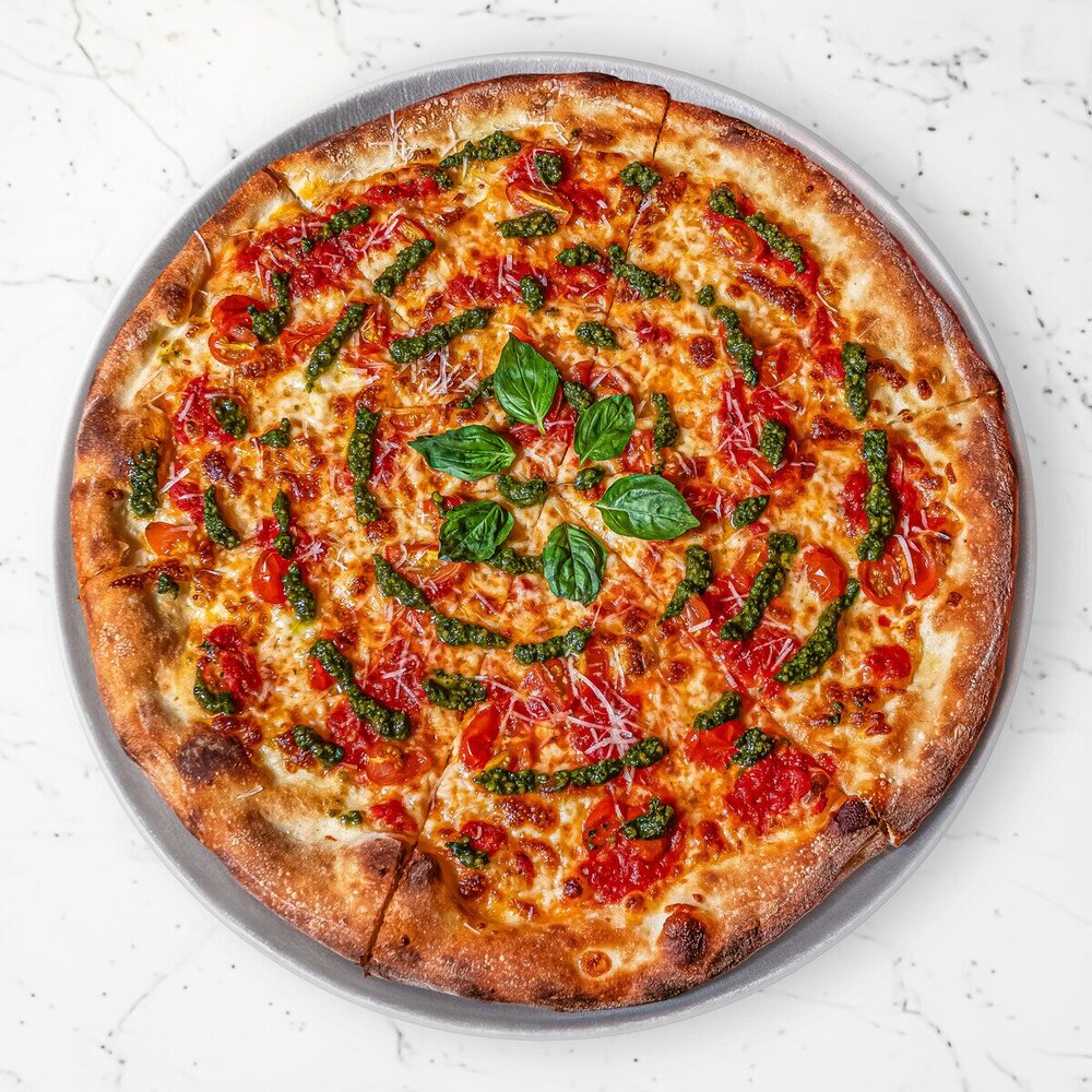 Pesto Pleaser pizza from Doughboys Canggu Bali